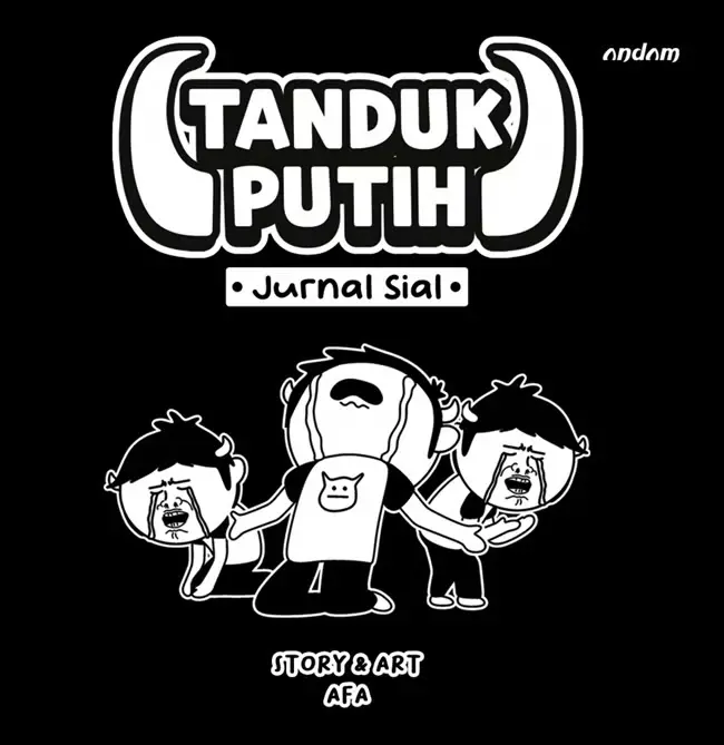 Cover Tanduk Putih (Jurnal Sial)